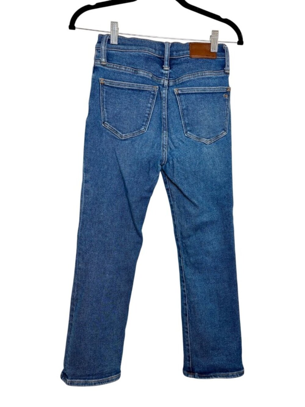Madewell Cali Demi-Boot Crop Jeans Medium Wash Denim Size 25 - Picture 2 of 9